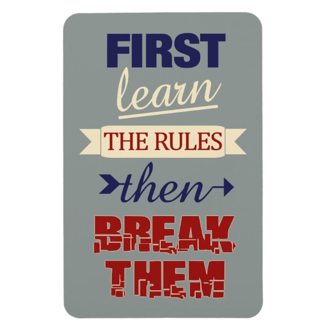 Imán Romper Reglas (Vertical)