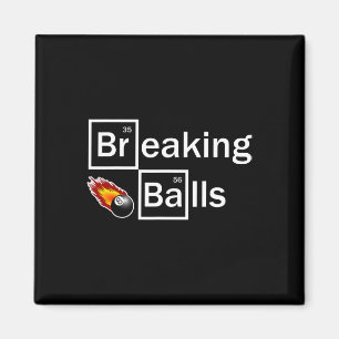 Imán Rompiendo billar de Billiard Player Snooker 8 Ball
