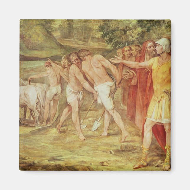 Imán Romulus marcando los límites de Roma (Frente)
