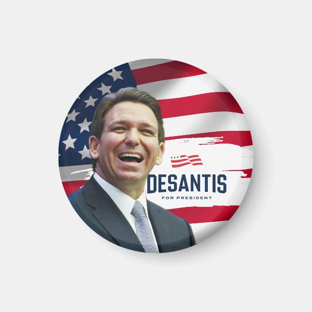 Imán Ron Desantis para presidente 2024 (Frente)
