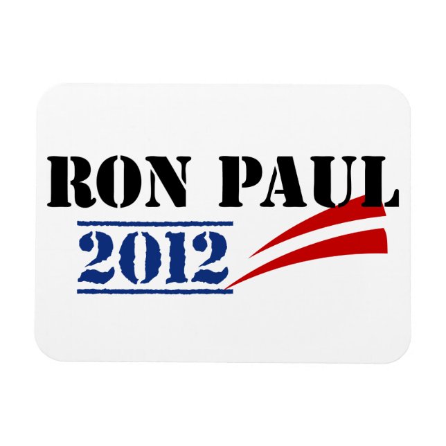 Imán Ron Paul 2012 (Horizontal)