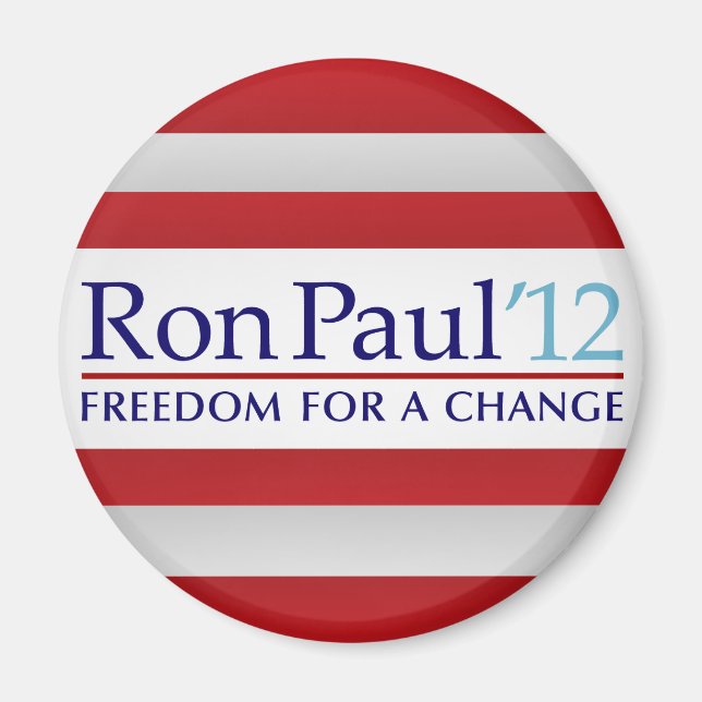Imán Ron Paul 2012 (Frente)