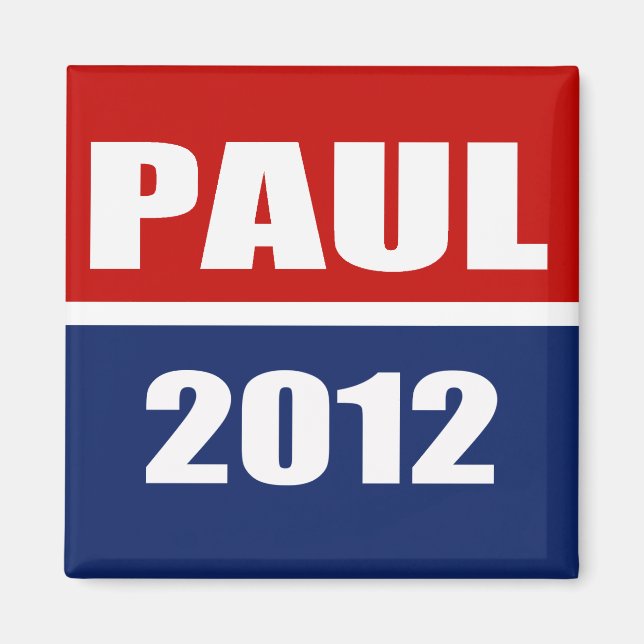 IMÁN RON PAUL 2012 (Frente)