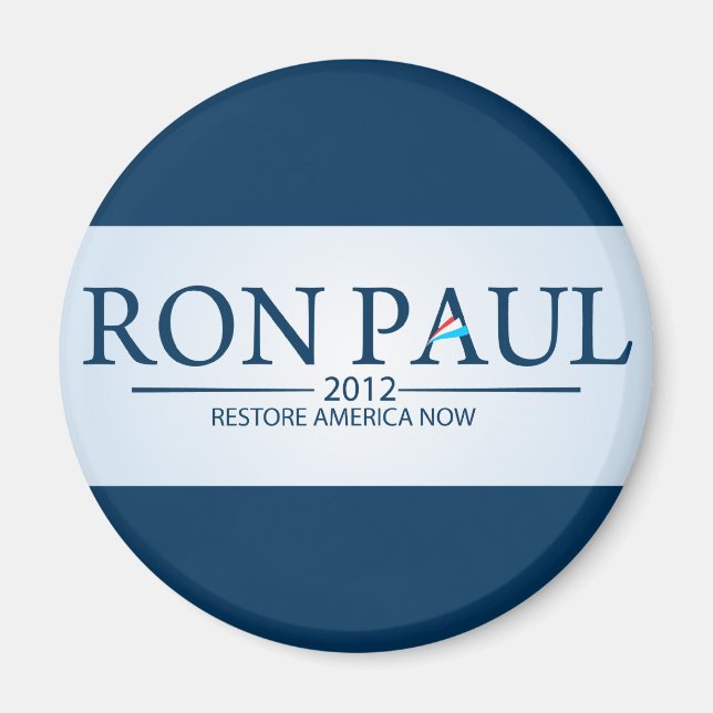Imán Ron Paul para Presidente (Frente)
