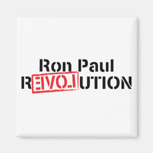 Imán Ron Paul Revolution Magnet