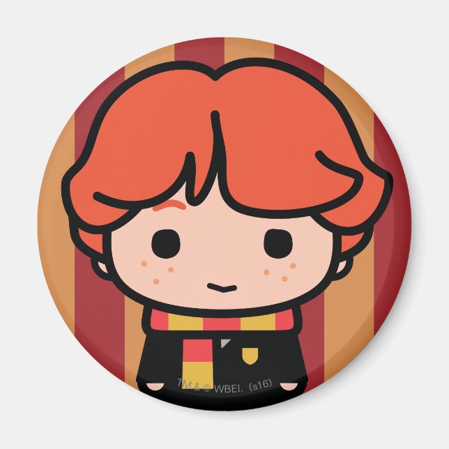 Imán Ron Weasley Cartoon Character Art (Frente)
