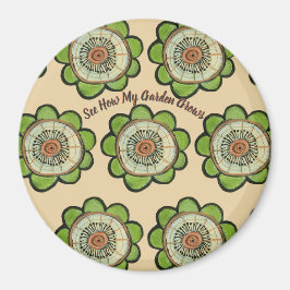 Imán Ronda de imanes - Ver Cómo crece mi jardín