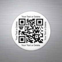 Ronda moderna de su QR Code Professional Business