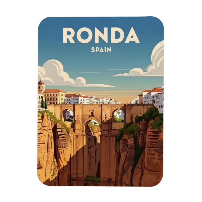 Imán Ronda Viajes España (Vertical)