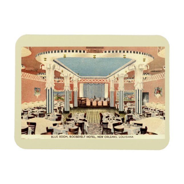 Imán Roosevelt Hotel New Orleans LA Vintage (Horizontal)