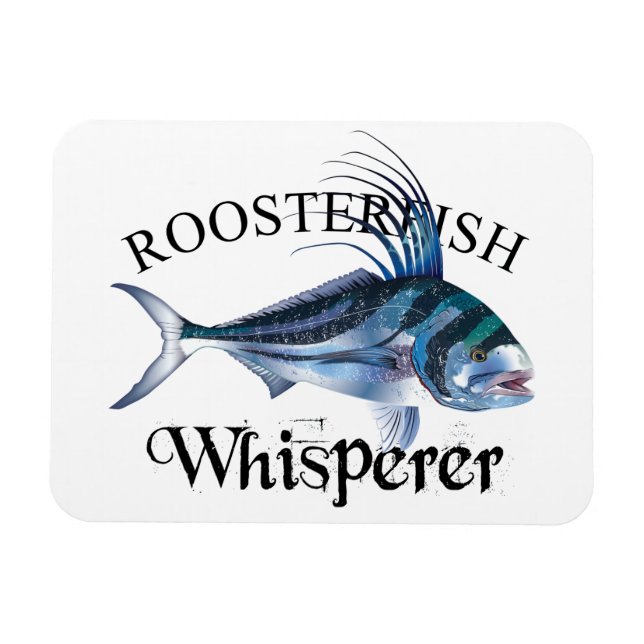 Imán Roosterfish Whisperer color claro (Horizontal)