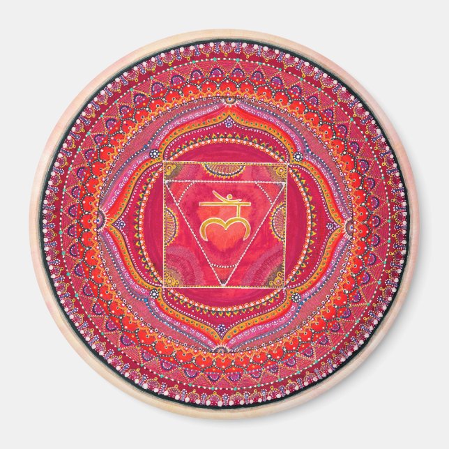 Imán Root Chakra Mandala Magnet (Frente)