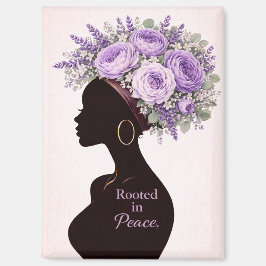 Imán Rooted in Peace Inspirational Magnet 