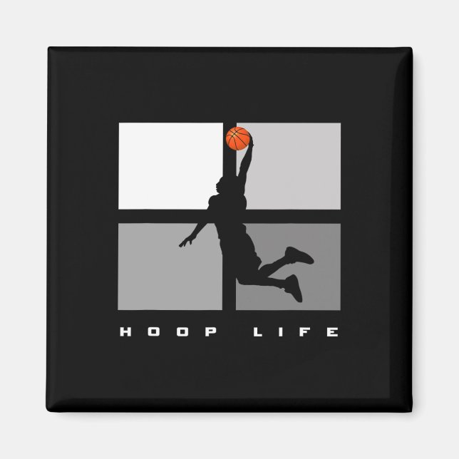 Imán Ropa de baloncesto - Baloncesto 5 (Frente)