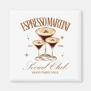 Imán Ropa de cola para beber del club social de Martini