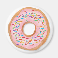 Ropa de escarcha rosada de Donut Alimentos Cuidado