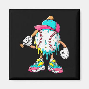 Imán Ropa de estilo de vida de béisbol 101 para jóvenes