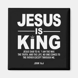 Imán Ropa de Jesucristo es Rey Fe Religiosa Dios Cristi