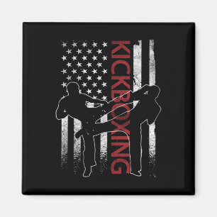 Imán Ropa de Kickboxing de la Bandera Americana Apparel