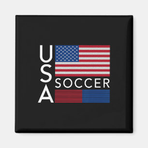 Imán Ropa de Moda Usa Equipo de Fútbol Bandera American