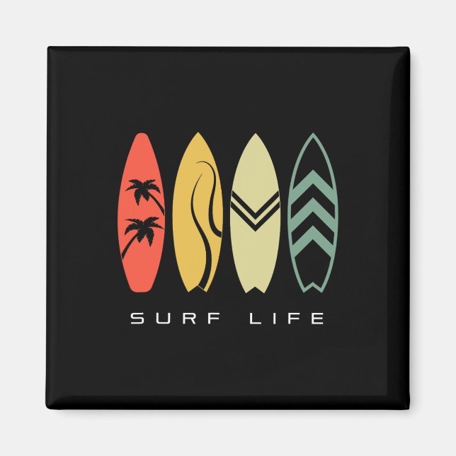Imán Ropa de surf - Surfista Surf _3  (Frente)