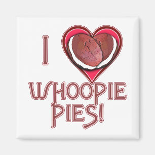 Imán Ropa del amor de la empanada de Whoopie,