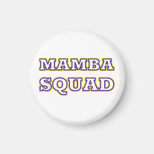 Imán Ropa divertida de Mamba Squad para amantes de las 