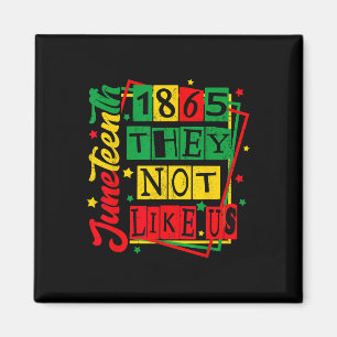 Imán Ropa Juneteenth 1865 Orgullo Negro Historia Blm 