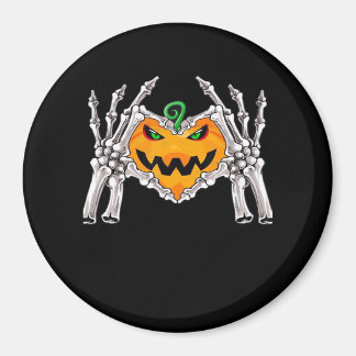 Imán Ropa ósea de Rótulo cardíaco de mano de esqueleto