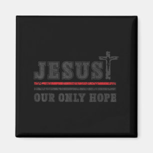 Imán Ropa Religiosa Regalo Jesús Nuestra Única Esperanz