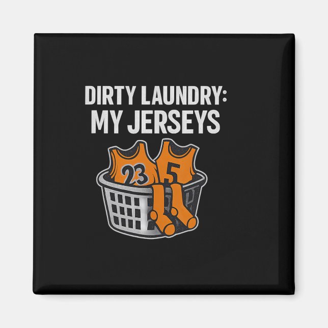 Imán Ropa Sucia Mis Jerseys Humor De Novela  (Frente)