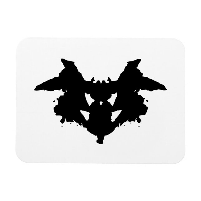 Imán Rorschach Inkblot (Horizontal)
