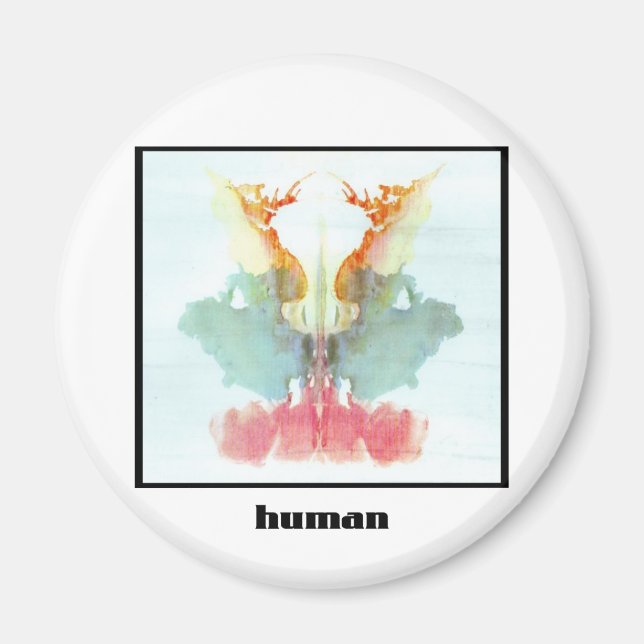 Imán Rorschach Inkblot 9 (Frente)