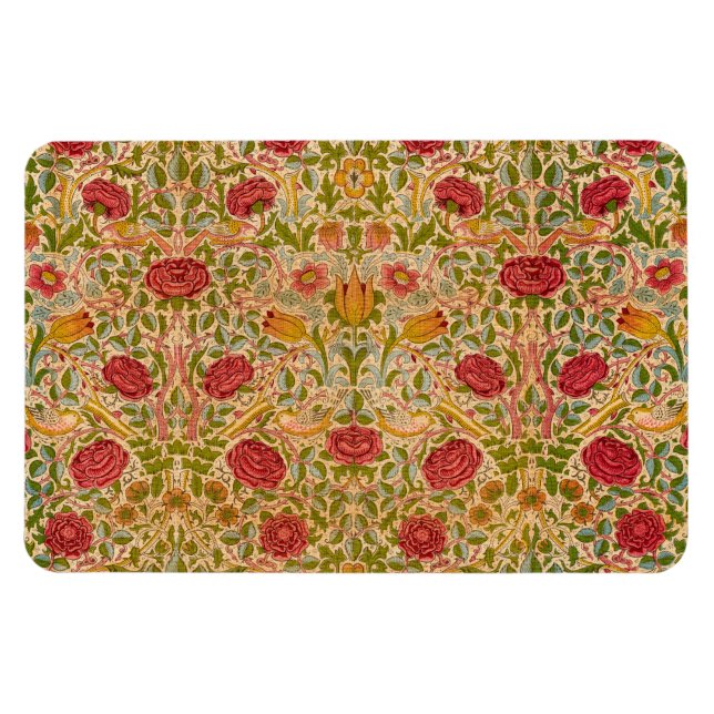 Imán Rosa, 1883 por William Morris (Horizontal)