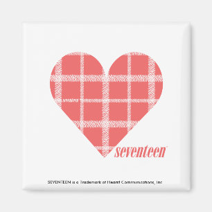 Imán Rosa 4 de la tela escocesa