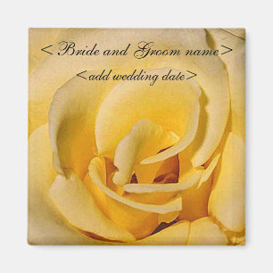 Imán Rosa amarillo