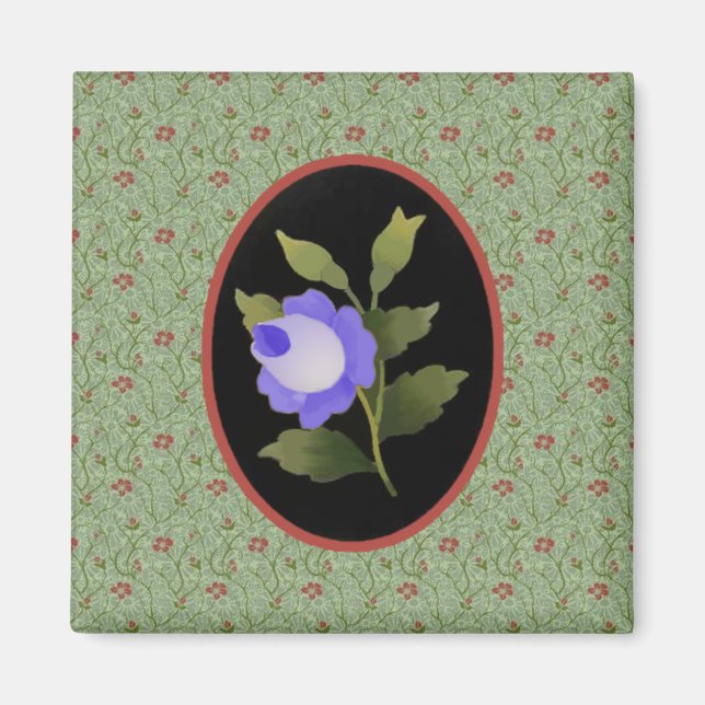 Imán Rosa azul (Frente)