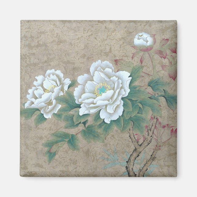 Imán Rosa blanca (Frente)