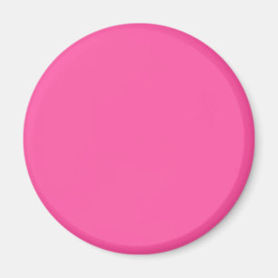 Imán Rosa brillante (color sólido)