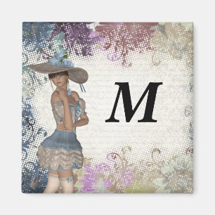 Imán Rosa  chica romántica