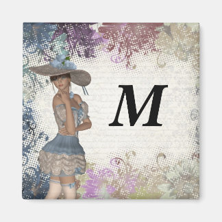 Imán Rosa  chica romántica