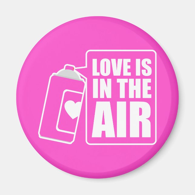 Imán rosa de amor instantáneo (Frente)