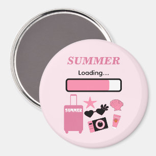 Imán Rosa de Carga de Verano