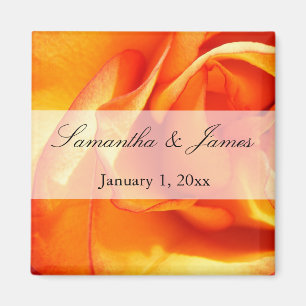 Imán Rosa de colisión rojo y Naranja