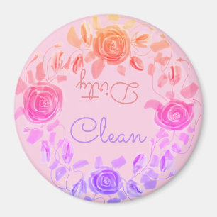 Imán Rosa de coral y violeta