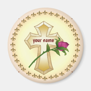 Imán Rosa de la Cruz Cristiana