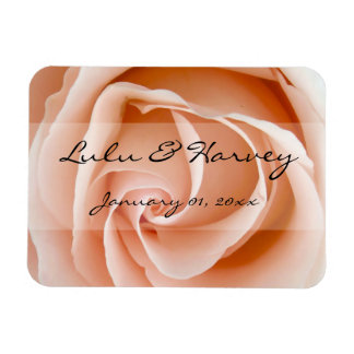 Imán Rosa de Naranja suave Boda personal