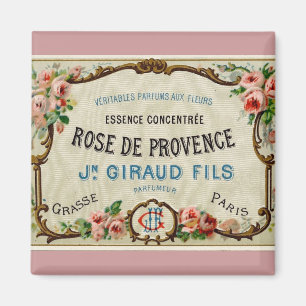 Imán Rosa de Provance un Perfume Francés