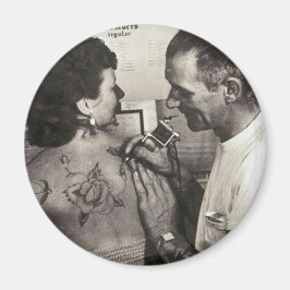 Imán Rosa de tatuajes de Al Shieferly