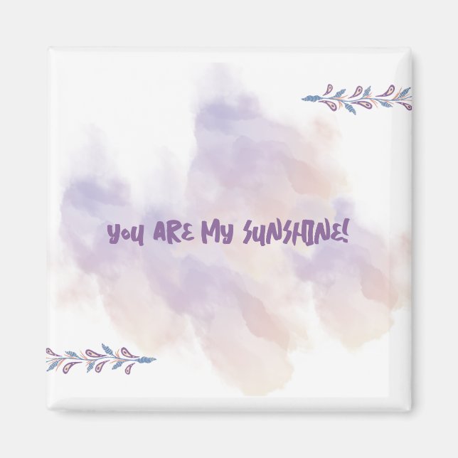 Imán Rosa: El día de San Valentín púrpura (Frente)